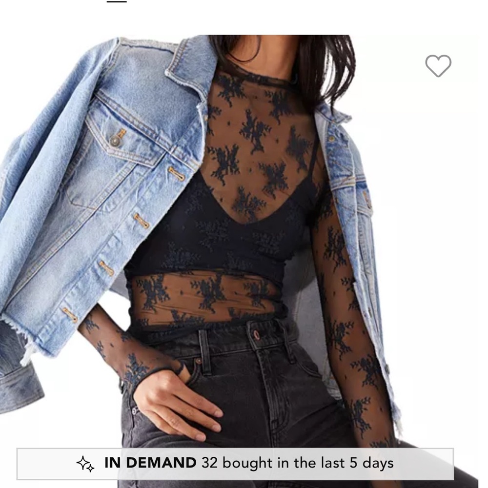 Free people intimately lace top